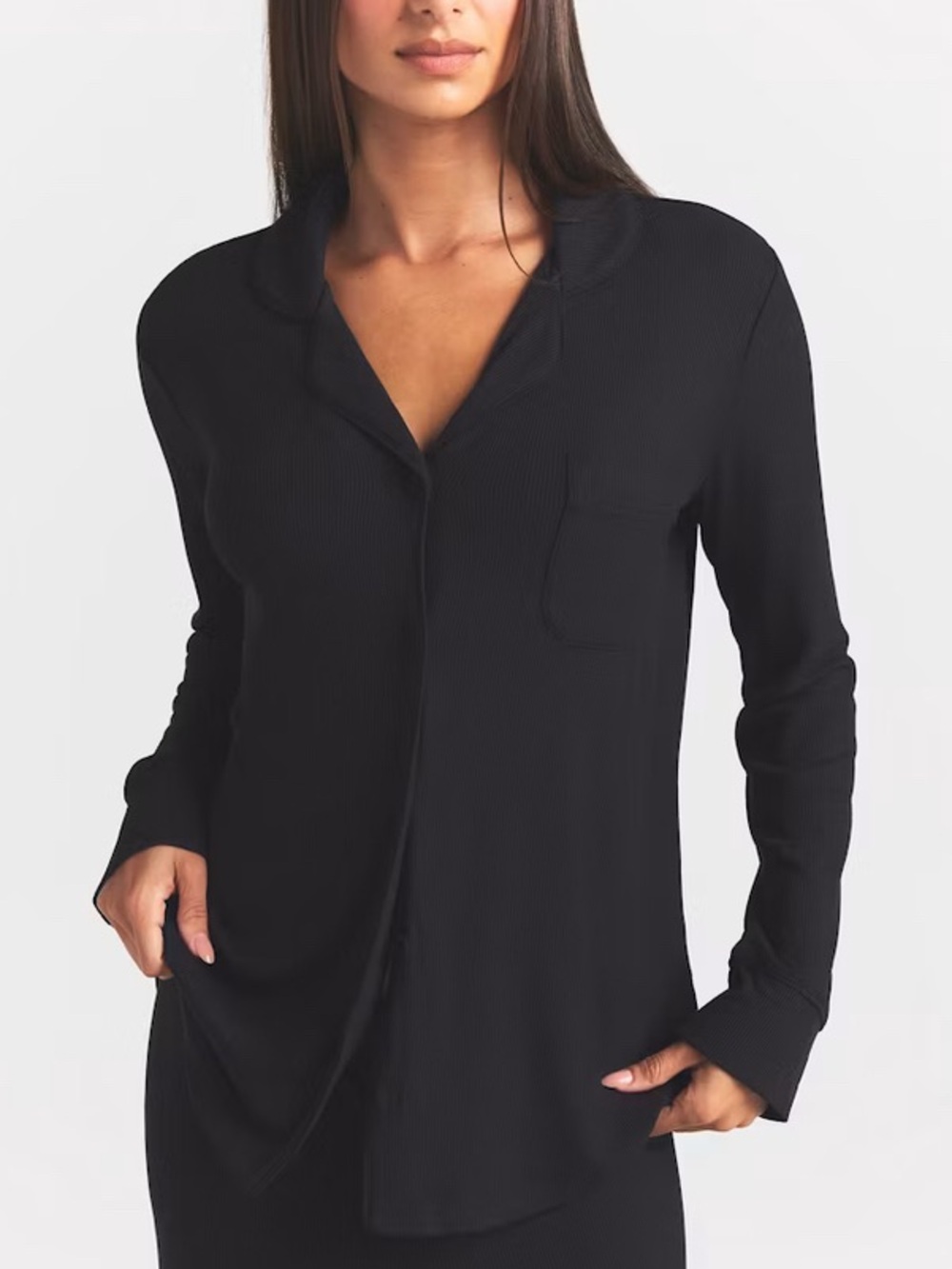 SKIMS NWT Rib Sleep Top - Picture 2 of 10